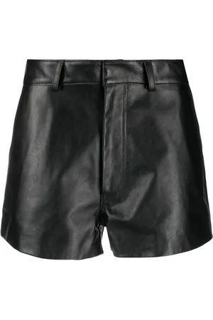 GCDS Leren shorts