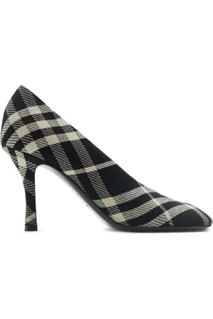 Burberry 85 mm pumps met ruiterprint
