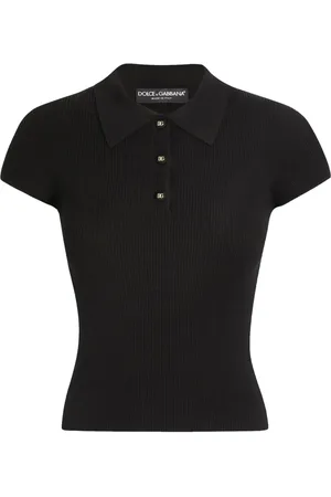 Dolce & Gabbana Geribbelde polotop