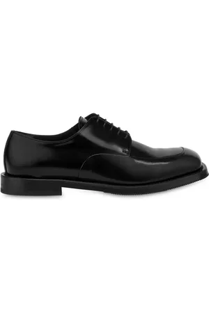 Moschino Leren Oxford schoenen