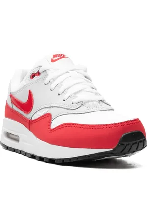 Nike Nike Air Max 1 GS "White/Neutral Grey/Sports Red" sneakers