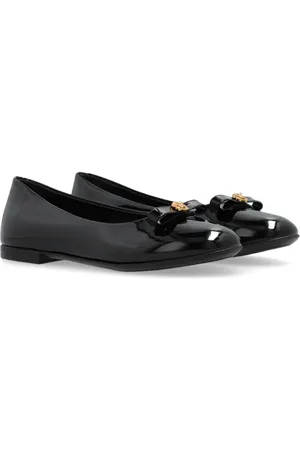 VERSACE Lakleren ballerina