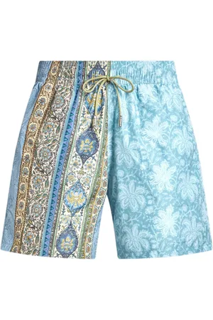 Etro Zwembroek met abstract patroon