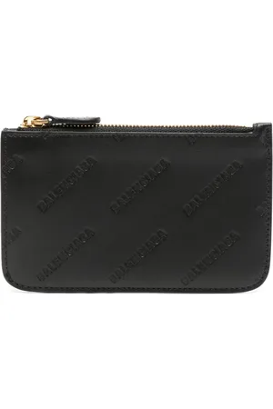 Balenciaga Leren pasjeshouder met logo