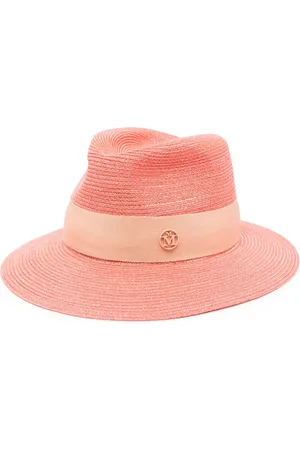Le Mont St Michel Henrietta geweven fedora hoed