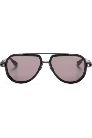 DITA EYEWEAR Vastik zonnebril met piloten montuur