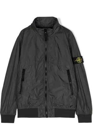 Stone Island Jack met rits en Compass