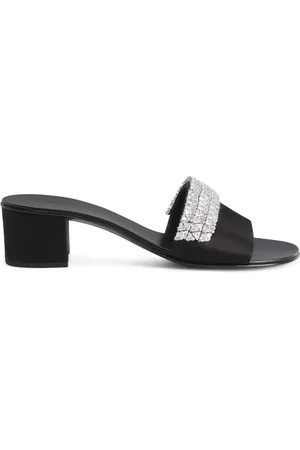 Giuseppe Zanotti Tesy 40 mm muiltjes met stras