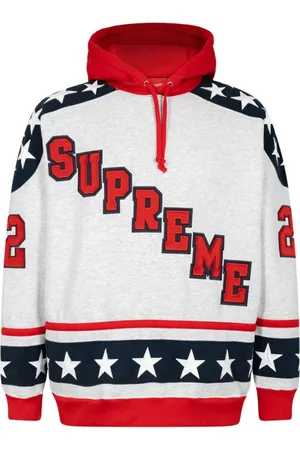 Supreme Hockey hoodie met logo