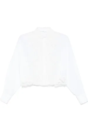 ERMANNO SCERVINO Blouse met detail van kant