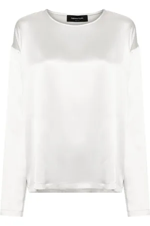 Fabiana Filippi Satijnen blouse