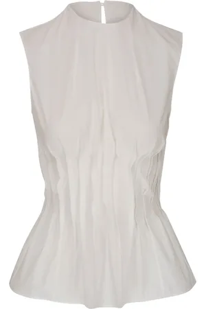 Khaite Geplooide top