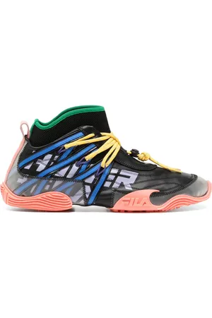Haider Ackermann X FILA sneakers met vlakken