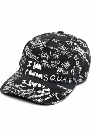 Dsquared2 Honkbalpet met logoprint
