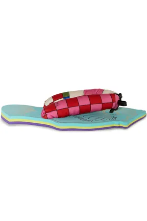 Puccini Scuba geruite slippers