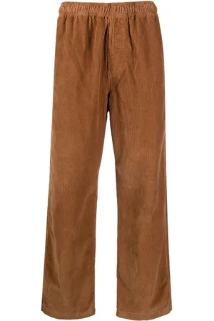 STUSSY Ribfluwelen broek