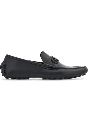 Salvatore Ferragamo Gancini leren loafers