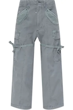 R13 Cropped cargo broek