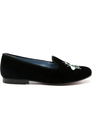 Blue Bird Fluwelen loafers