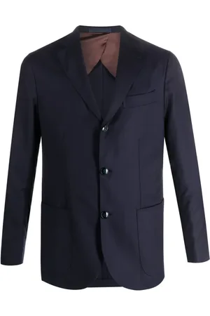 BARBA Blazer met enkele rij knopen