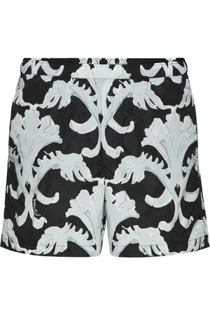 VALENTINO GARAVANI Zwembroek met elastische taille en abstracte print