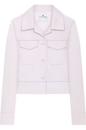 Courrèges Jack met logopatch