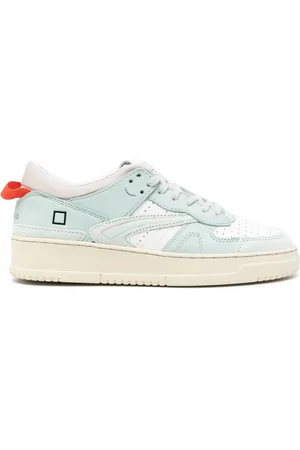 D.A.T.E. Leren sneakers met logo