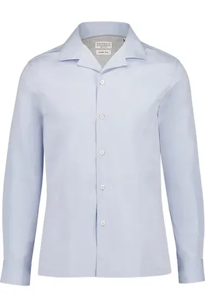 Brunello Cucinelli Katoenen overhemd