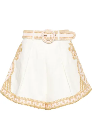 ZIMMERMANN Shorts met borduurwerk