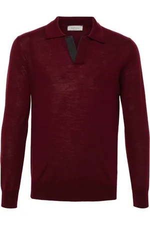 CANALI Poloshirt van merinowol
