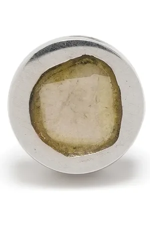 PARTS OF FOUR Oorbel ingelegd met diamanten