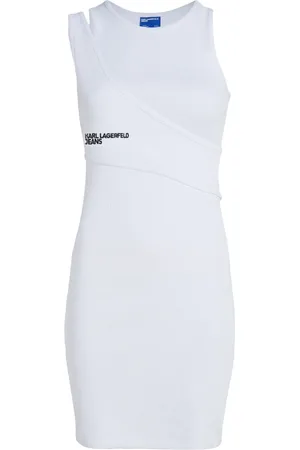 Karl Lagerfeld Geribbelde mini