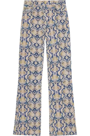Ganni Straight jeans met print