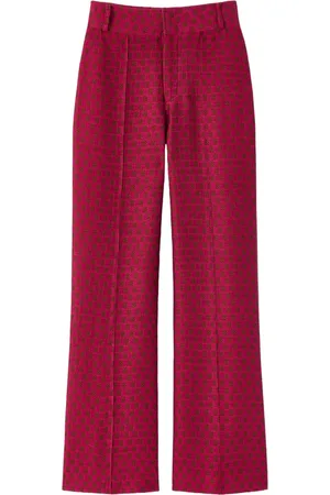 Destree Yoshismart cropped broek met jacquard