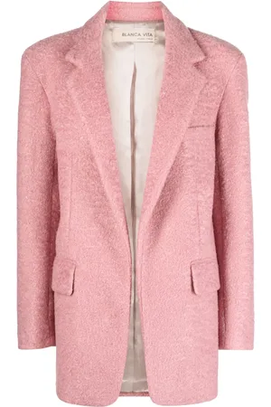 BLANCA Blazer met textuur