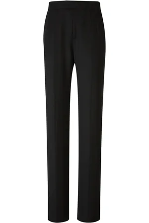 Alexander McQueen Broek met satijnen afwerking