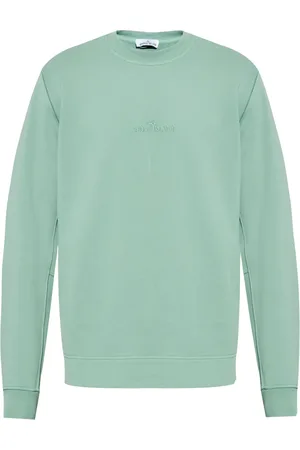 Stone Island Sweater met geborduurd logo