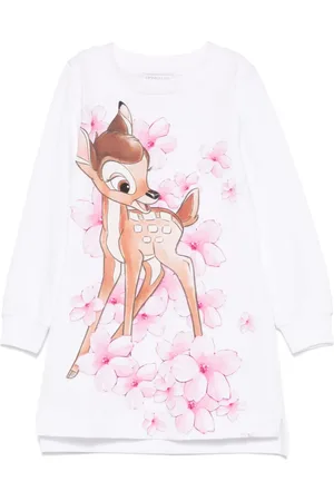MONNALISA X Disney jurk met Bambi print