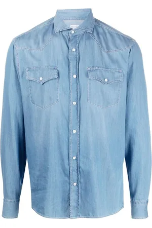 Brunello Cucinelli Denim overhemd