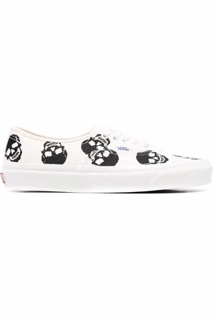 Vans Anaheim Factory Authentic 44 sneakers met doodskopprint