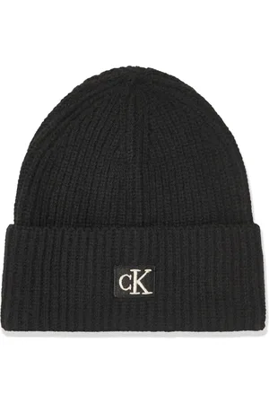 Calvin Klein Ribgebreide muts