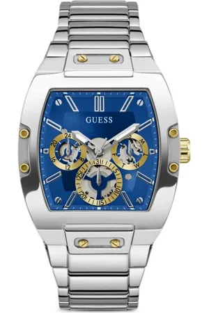 Guess Roestvrij stalen chronograph 43 mm horloge