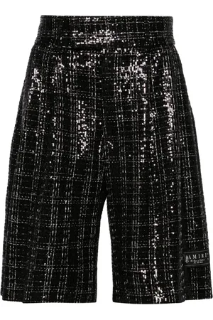 AMIRI Skater shorts met pailletten