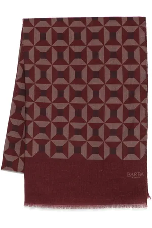 BARBA Sjaal met geometrische print