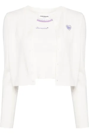 Chocoolate Gebreid vest en top