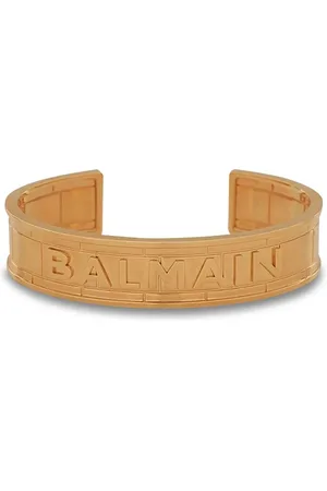 Balmain Armband met logo reliëf