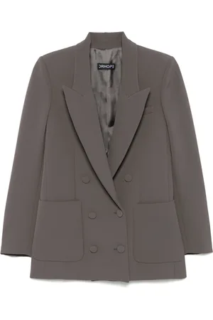 DRHOPE Blazer met dubbele rij knopen
