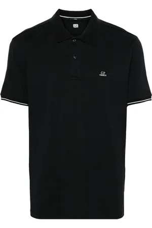 C.P. Company Piqué poloshirt met logopatch