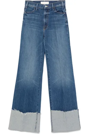 Mother The Hustler Roller Heel Cuff Ray jeans
