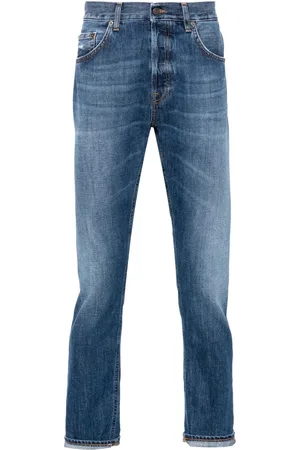 Dondup Icon mid waist straight jeans